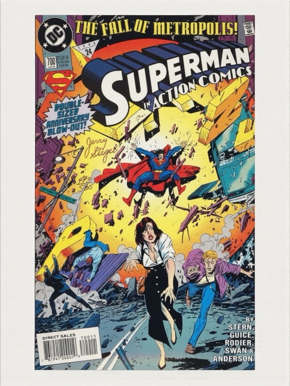 Action Comics #700 Superman DC Anniversary Comic Book VF/NM